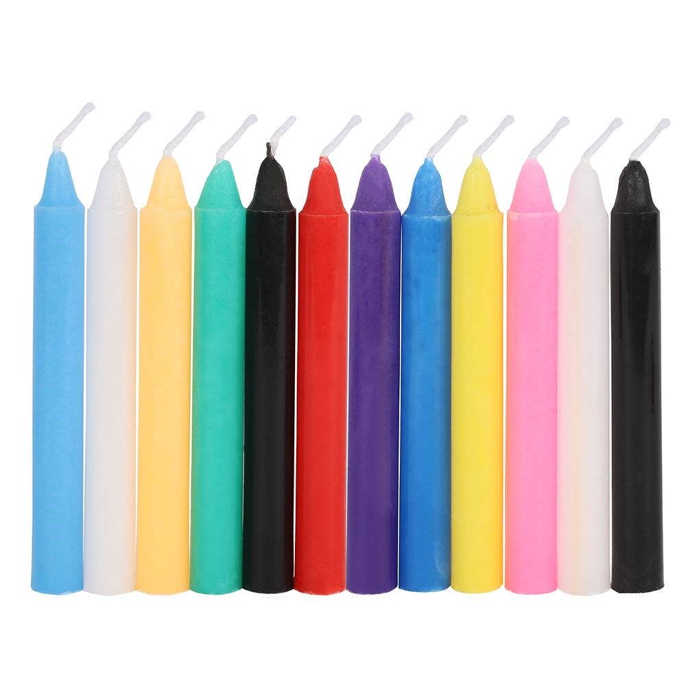 Set Med 12 Mixet Magic Spell Candles