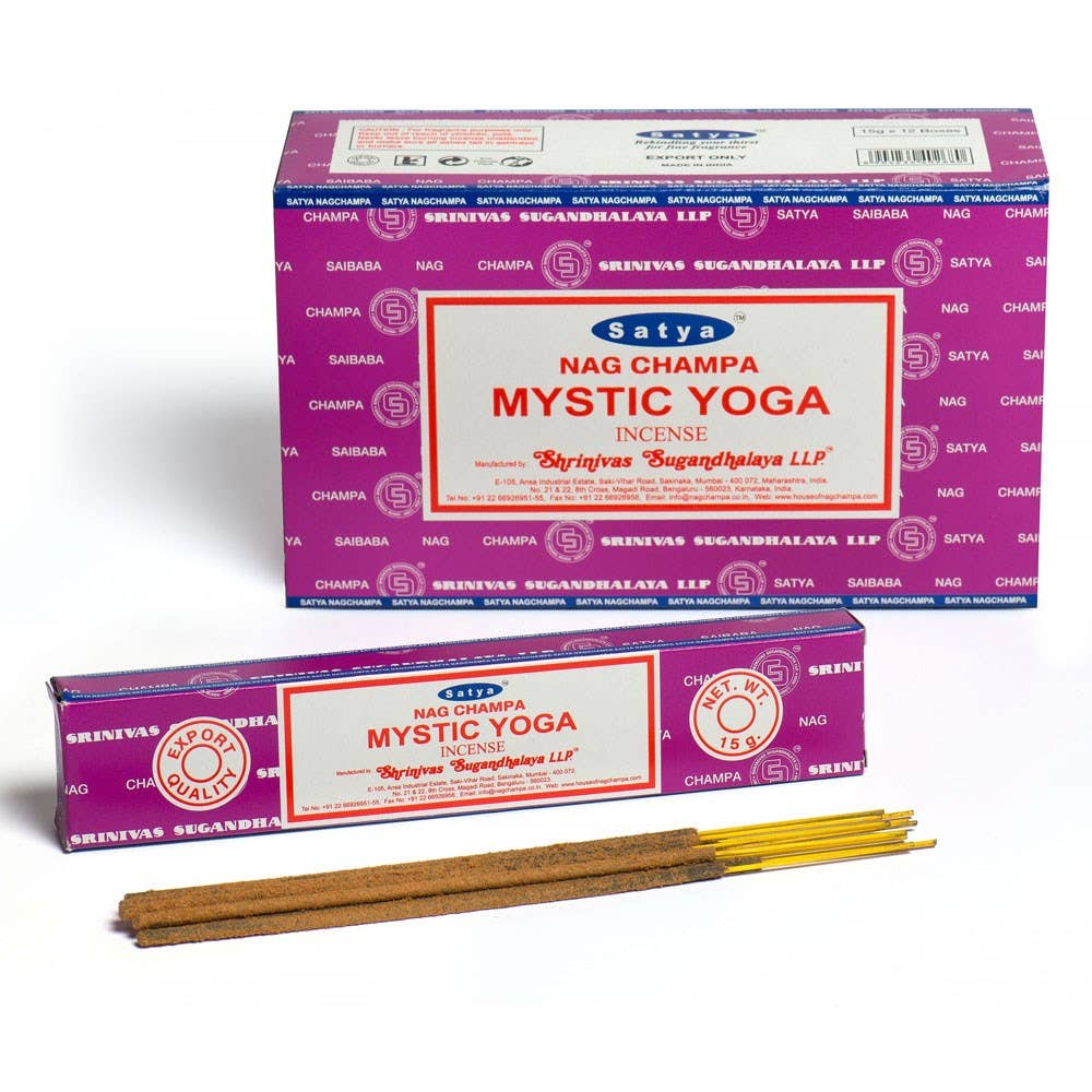 Mystic Yoga Satya Røkelsepinner
