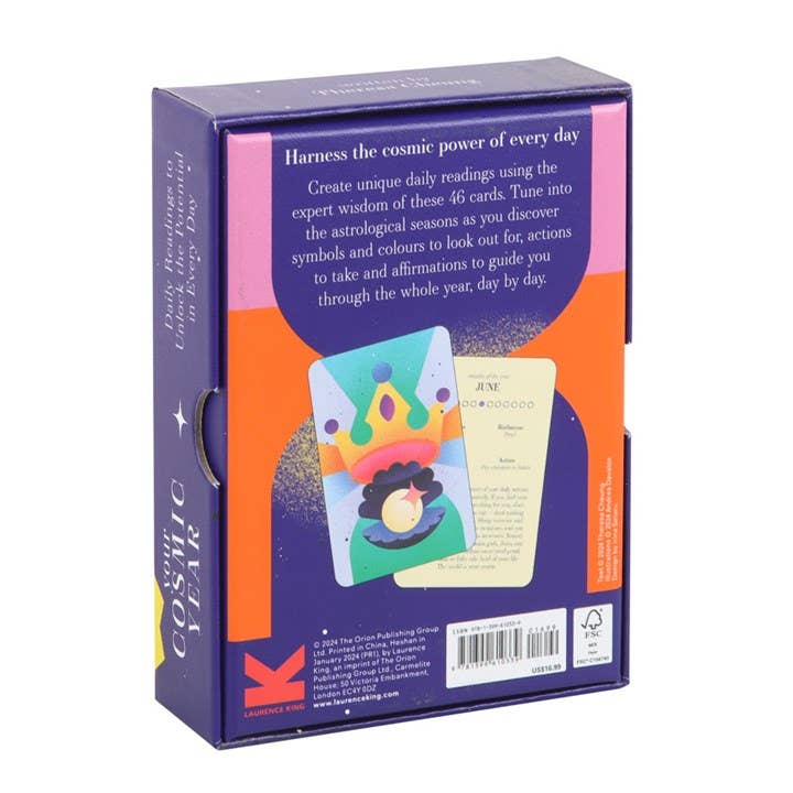 Your Cosmic Year Daily Reading Kort