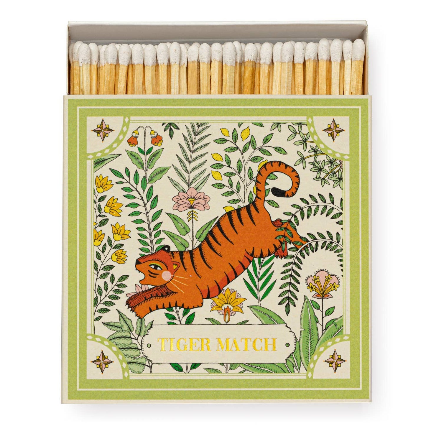 Ariane's Green Tiger Luxury Fyrstikker