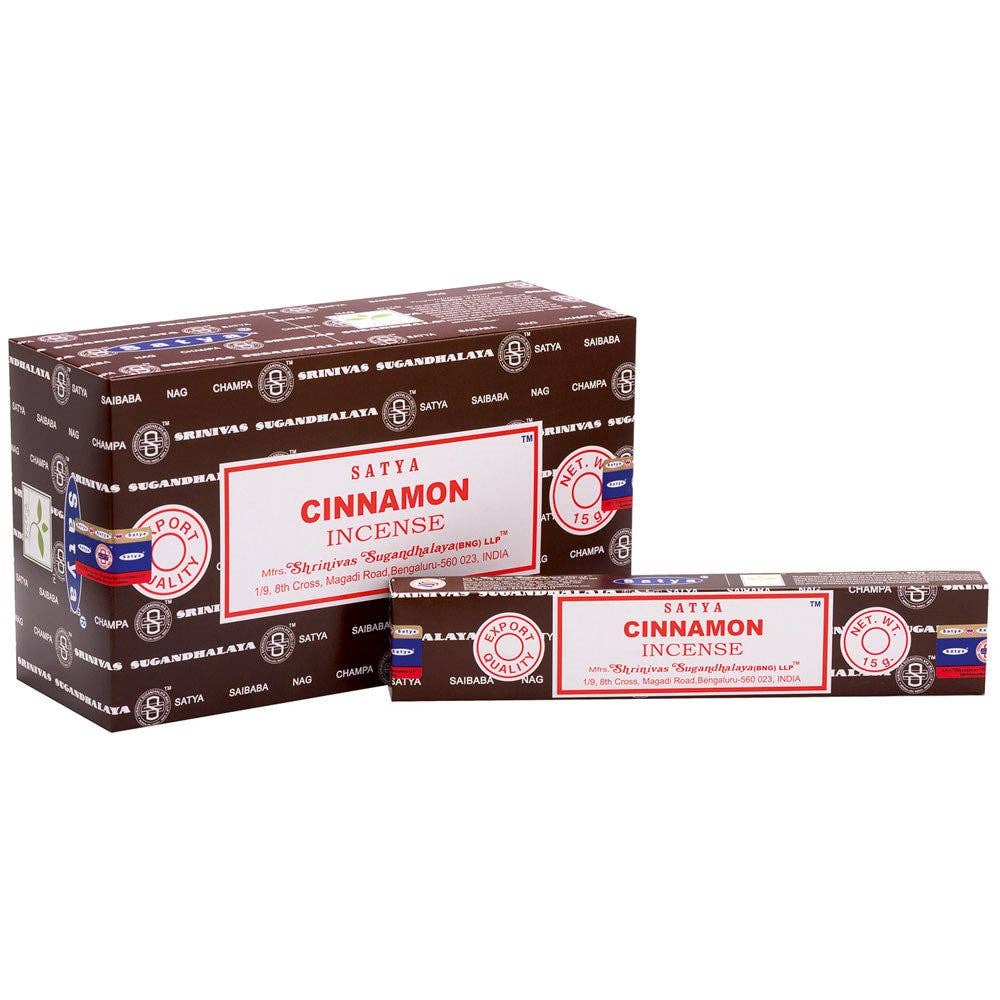Cinnamon Røkelsepinner Fra Satya