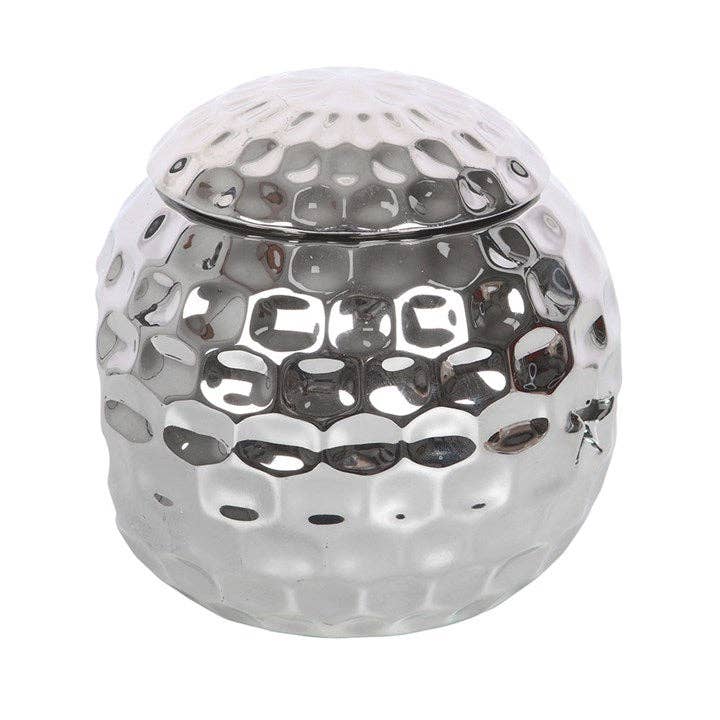 Silver Disco Ball Olje og Wax Melt brenner