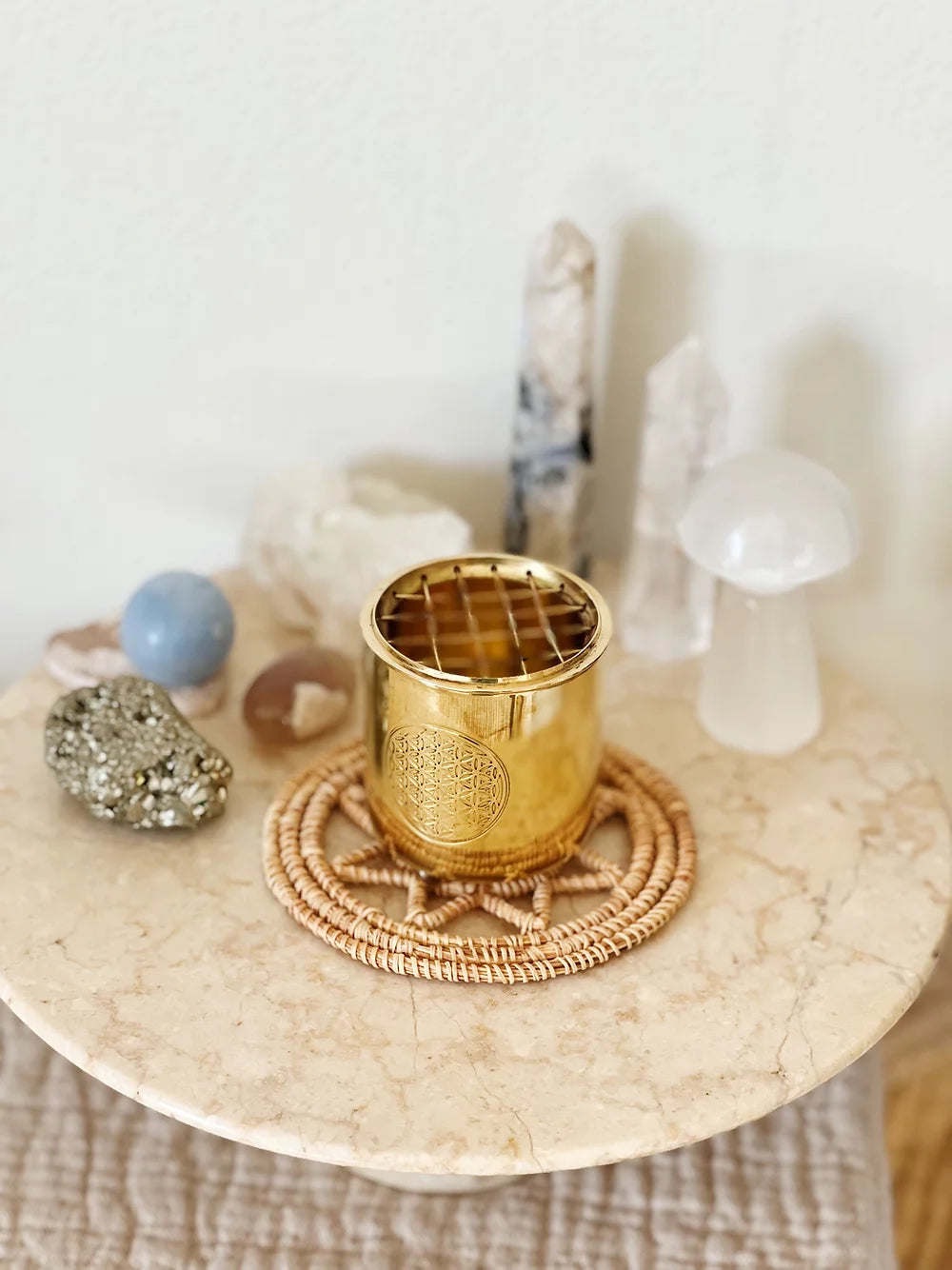 Flower Of Life Røkelsekar