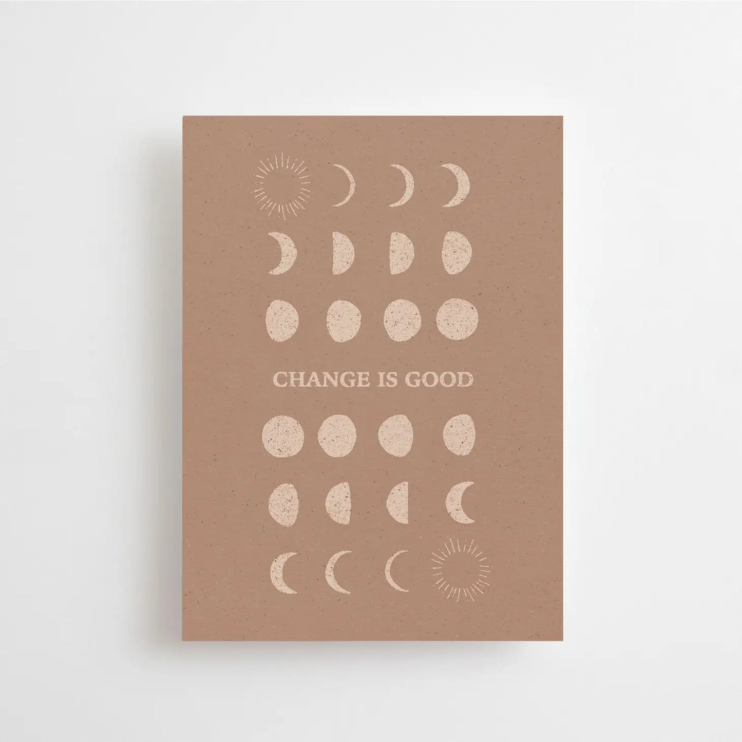 Change Is Good Postkort