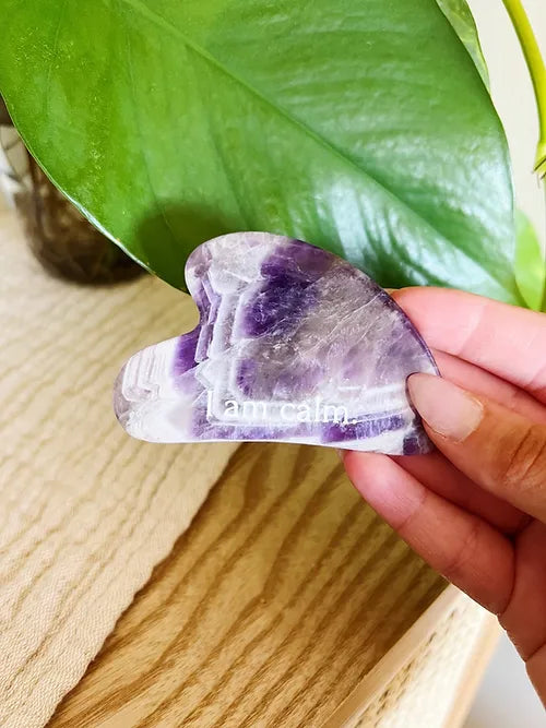 Ametyst Bekreftelse Gua Sha