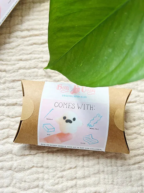 Nålefilting: Tiny Ghost Kit