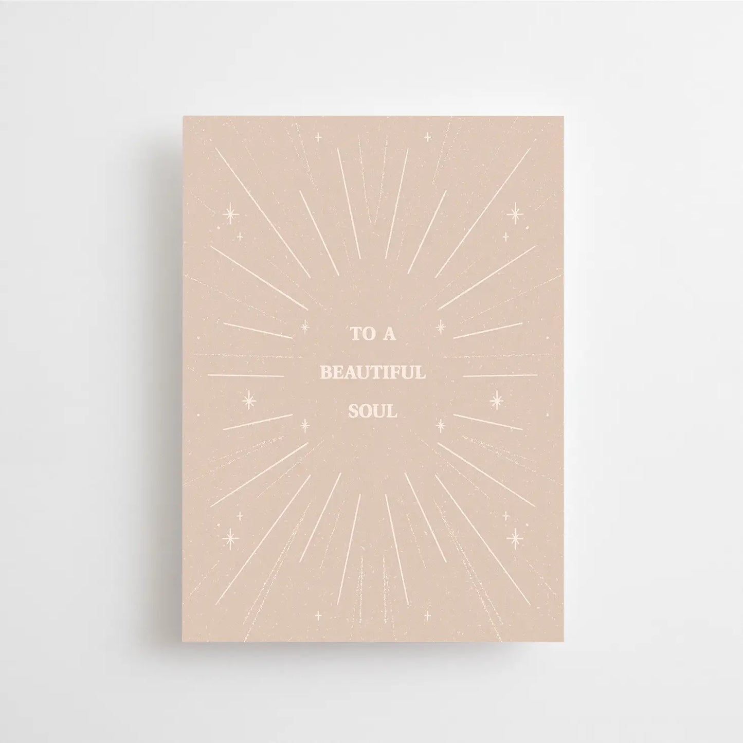 To A Beautiful Soul Postkort