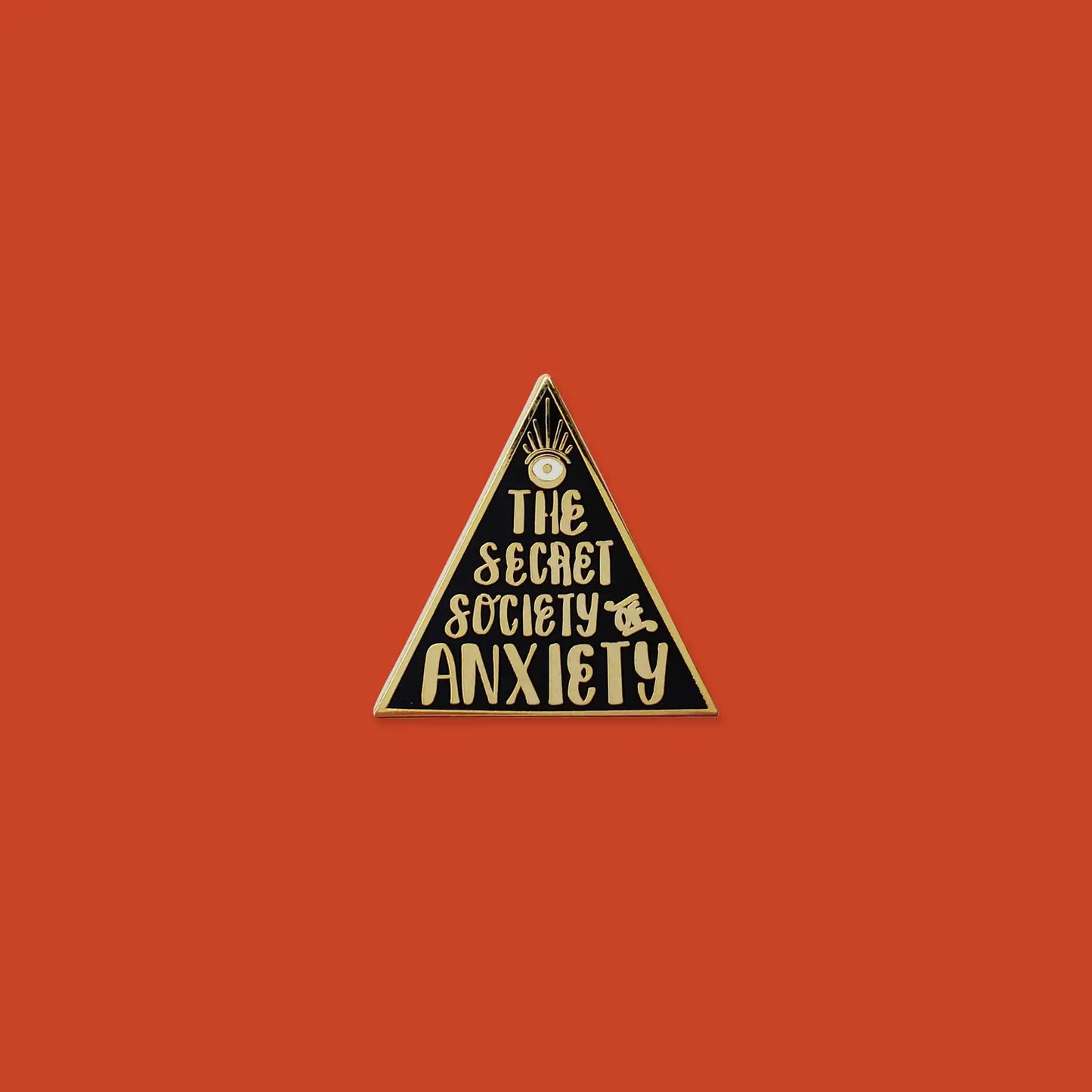 Enamel Pin: The Secret Society of Anxiety
