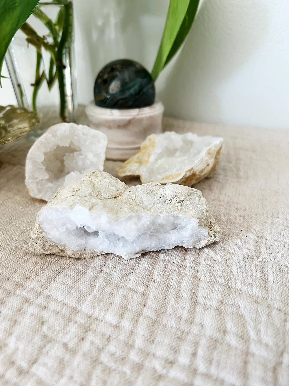 Bergkrystall geode
