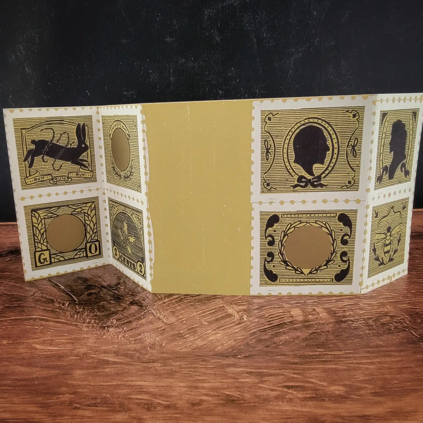 8 Stamp Scratch-Off Spådom, Grønn