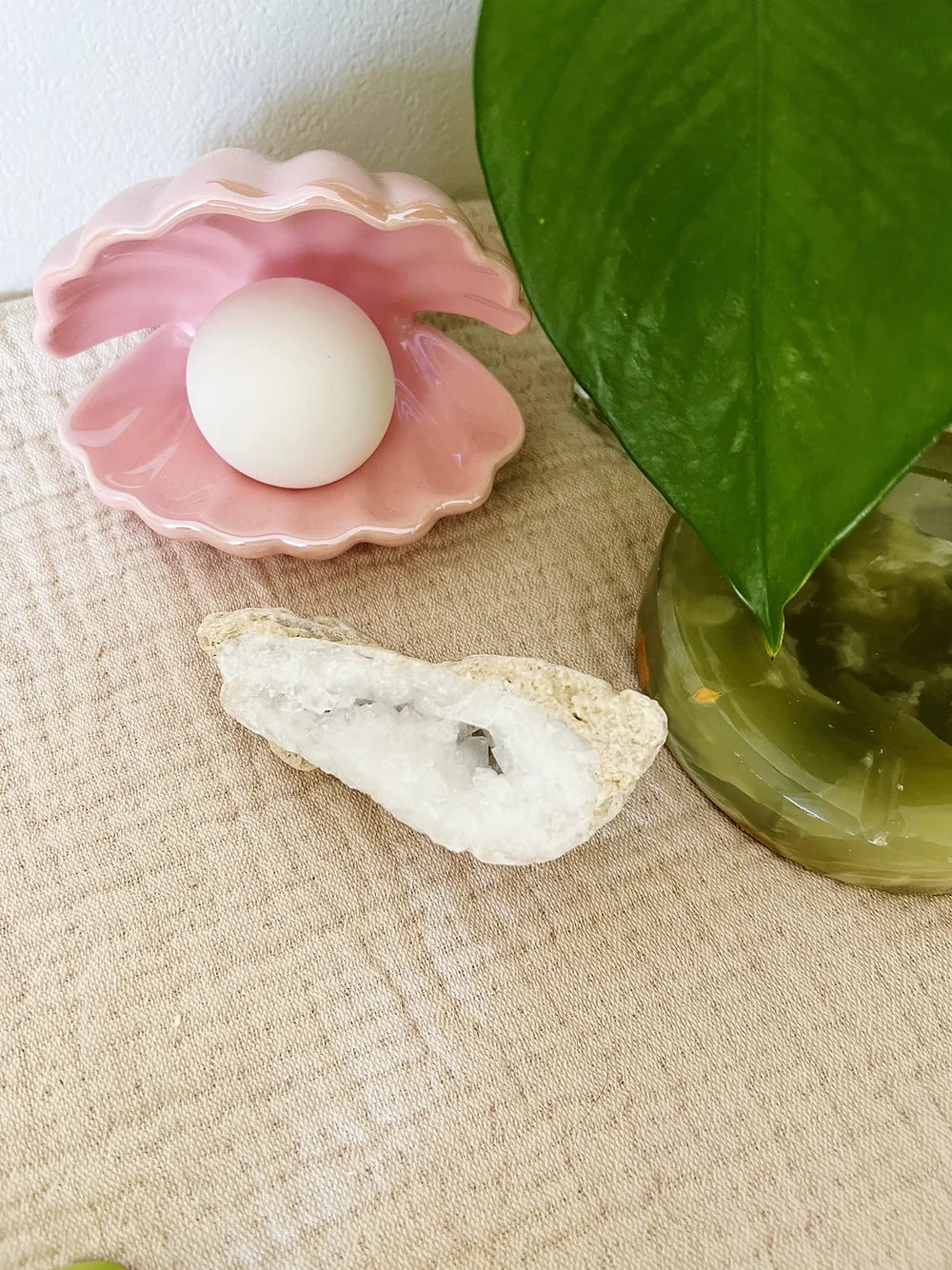 Bergkrystall geode