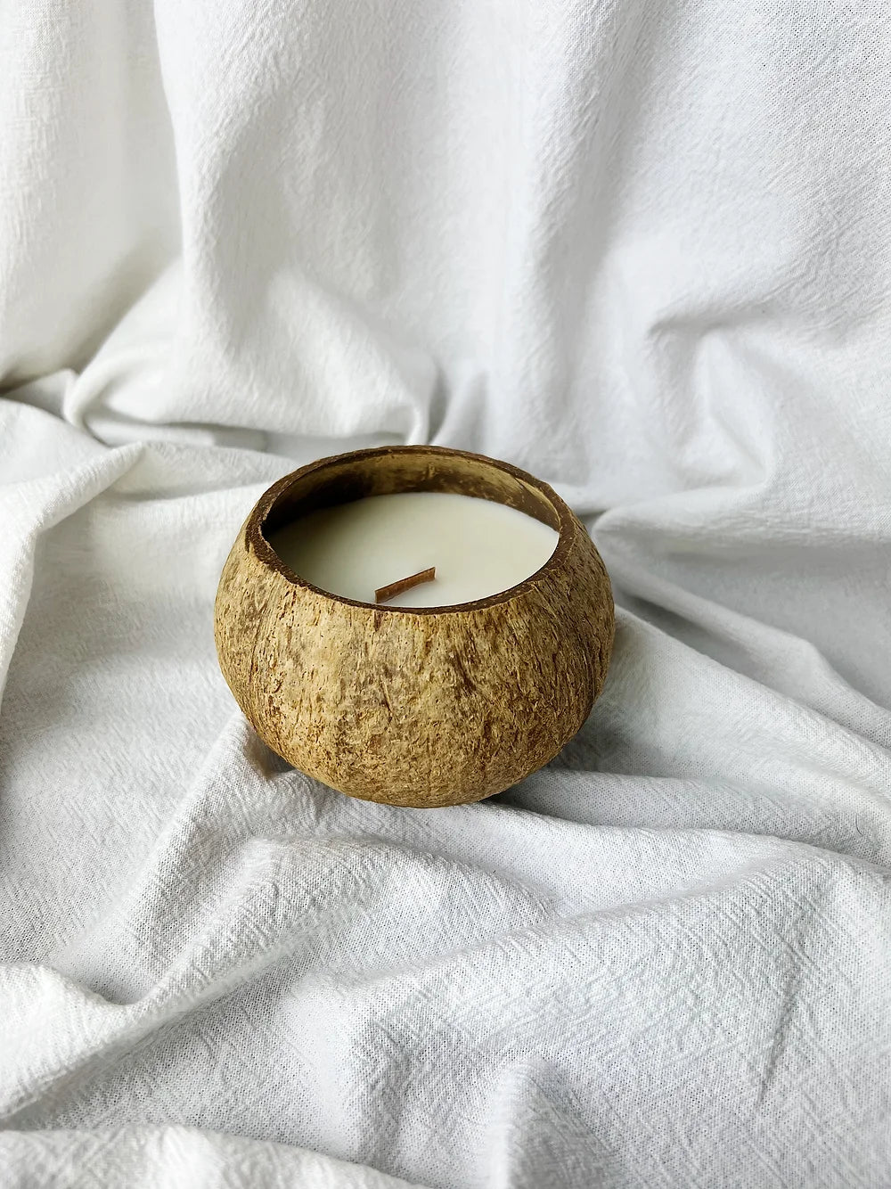 Kokosnøttlys Sandeltreduft