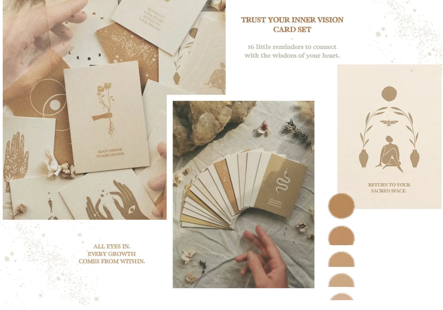 Trust Your Inner Vision Bekreftelse kort