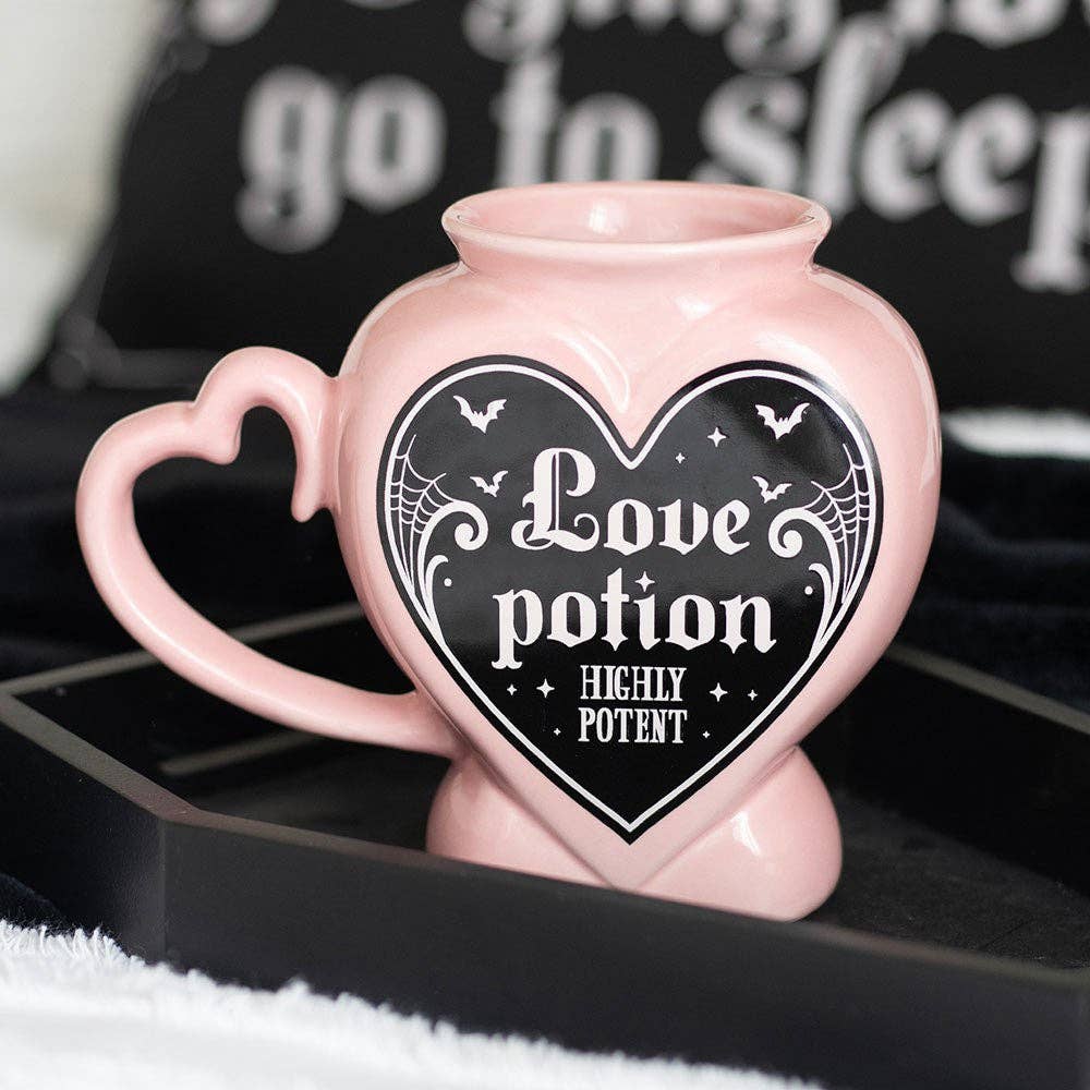 Gothic Love Potion Heart Kopp