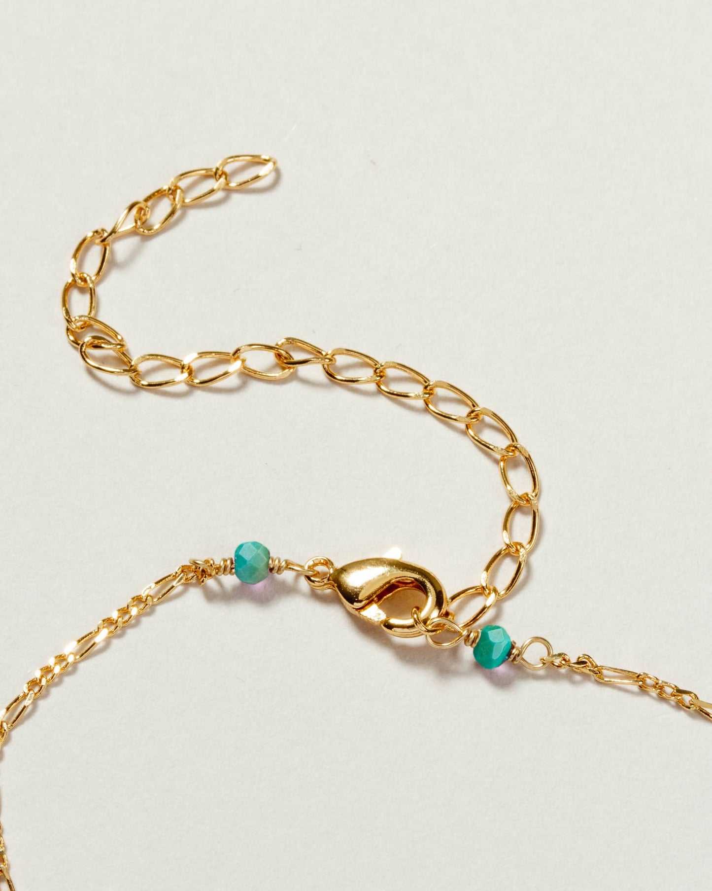 Bermuda Triangle Dainty Collar Halskjede - Turquoise