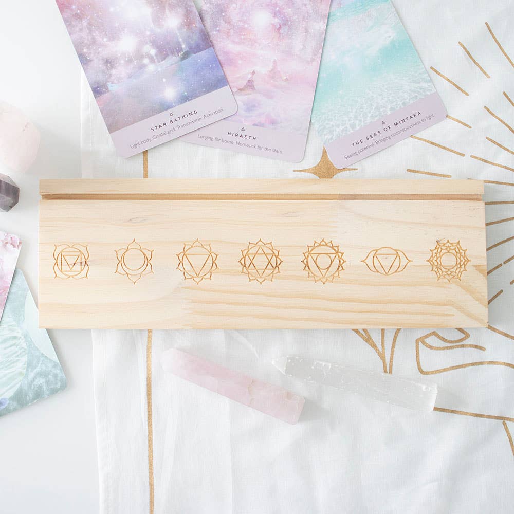 Seven Chakras Tarot Kortholder