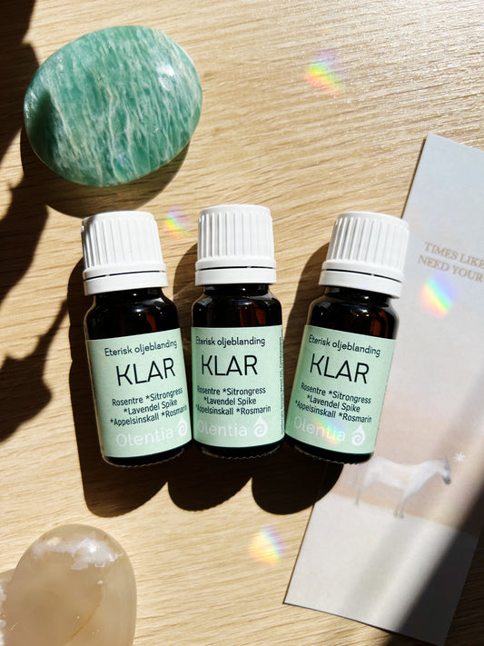 Klar - Ren eterisk oljeblanding 10ml.