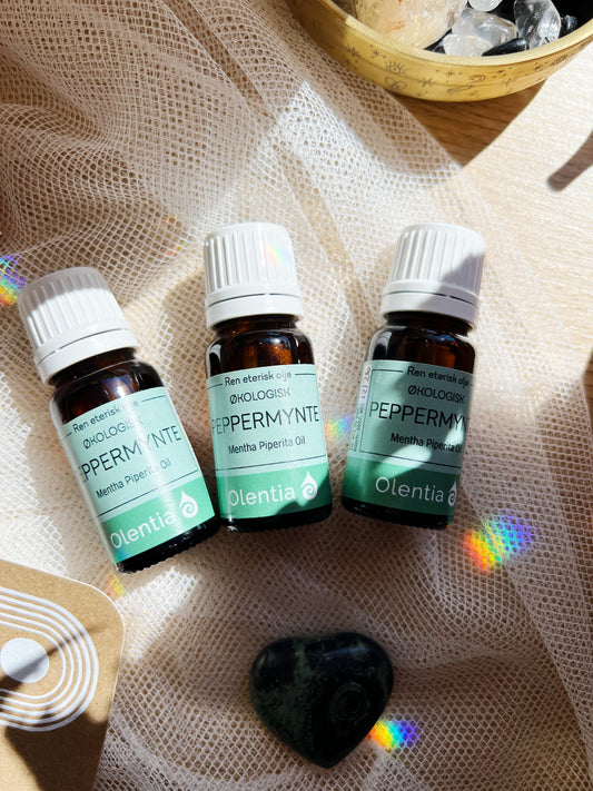 Peppermynte, eterisk olje, økologisk 10ml