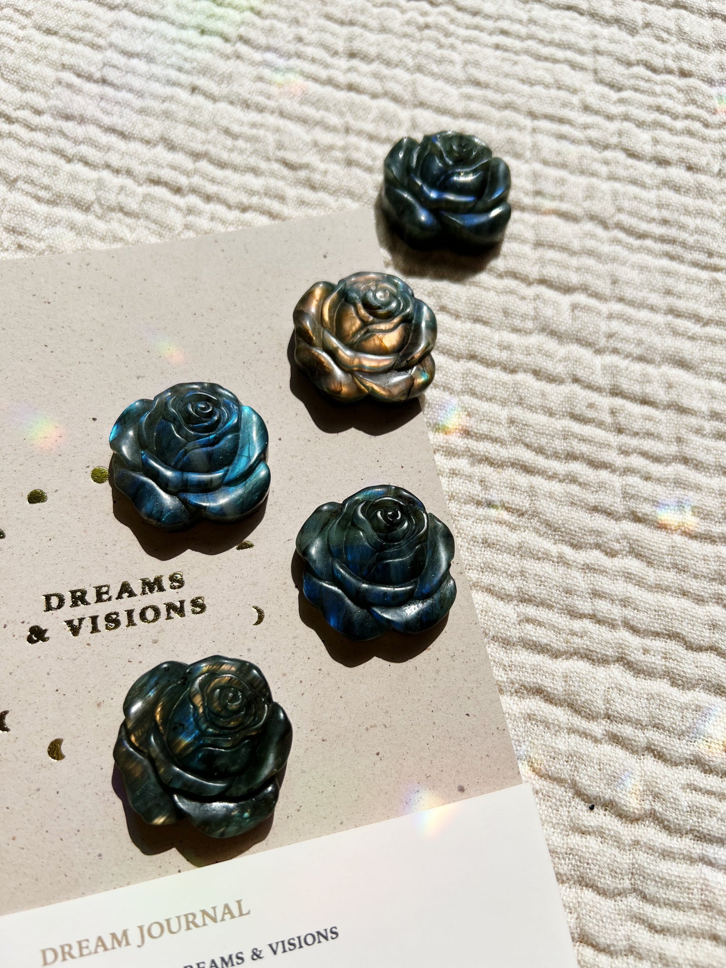 Labradoritt Rose (3.7 cm)