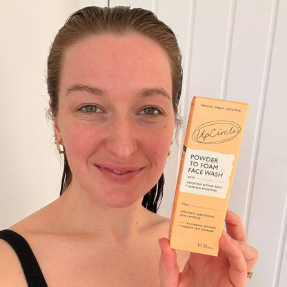 Powder to Foam Face Wash med Willow Bark & Papaya