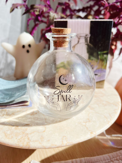 10cm Glass Magic Spell Jar