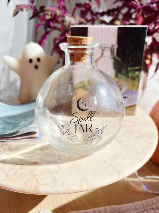 10cm Glass Magic Spell Jar