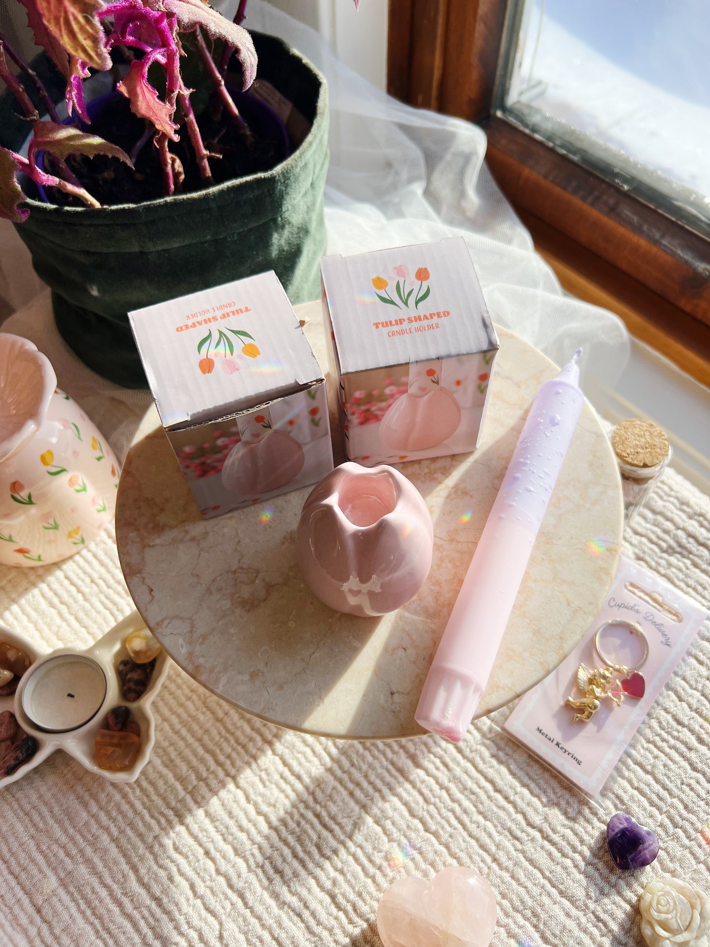 Vår Tulipan Lysestake