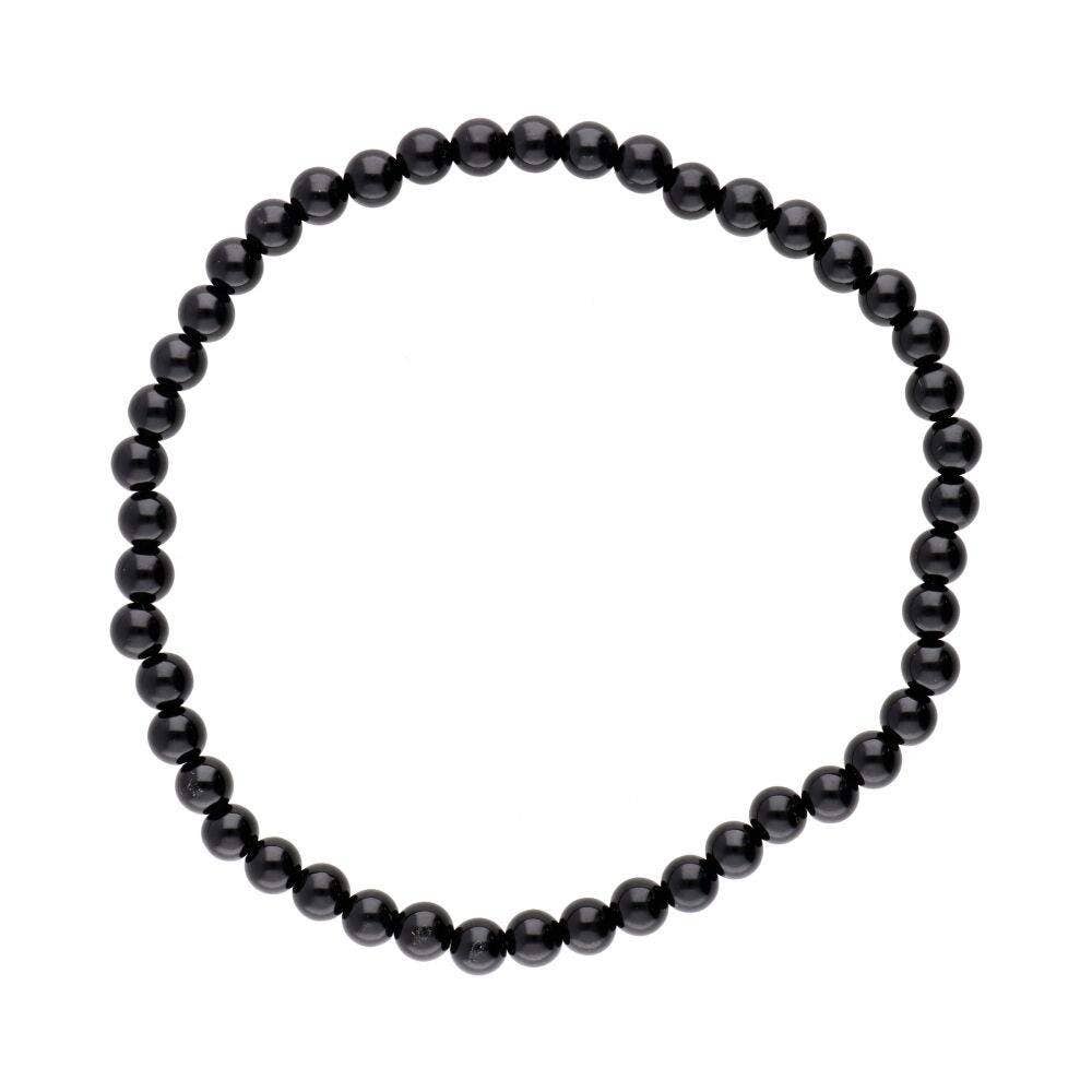 Onyx Krystall Armbånd - 4mm