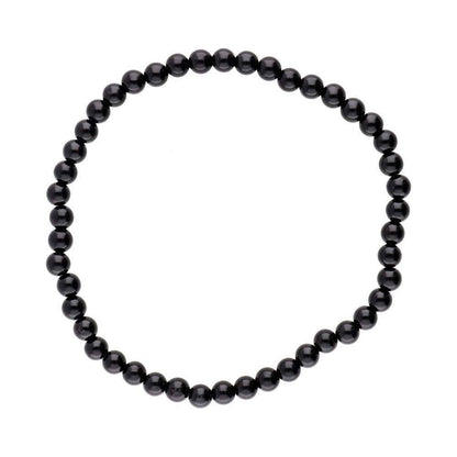 Onyx Krystall Armbånd - 4mm