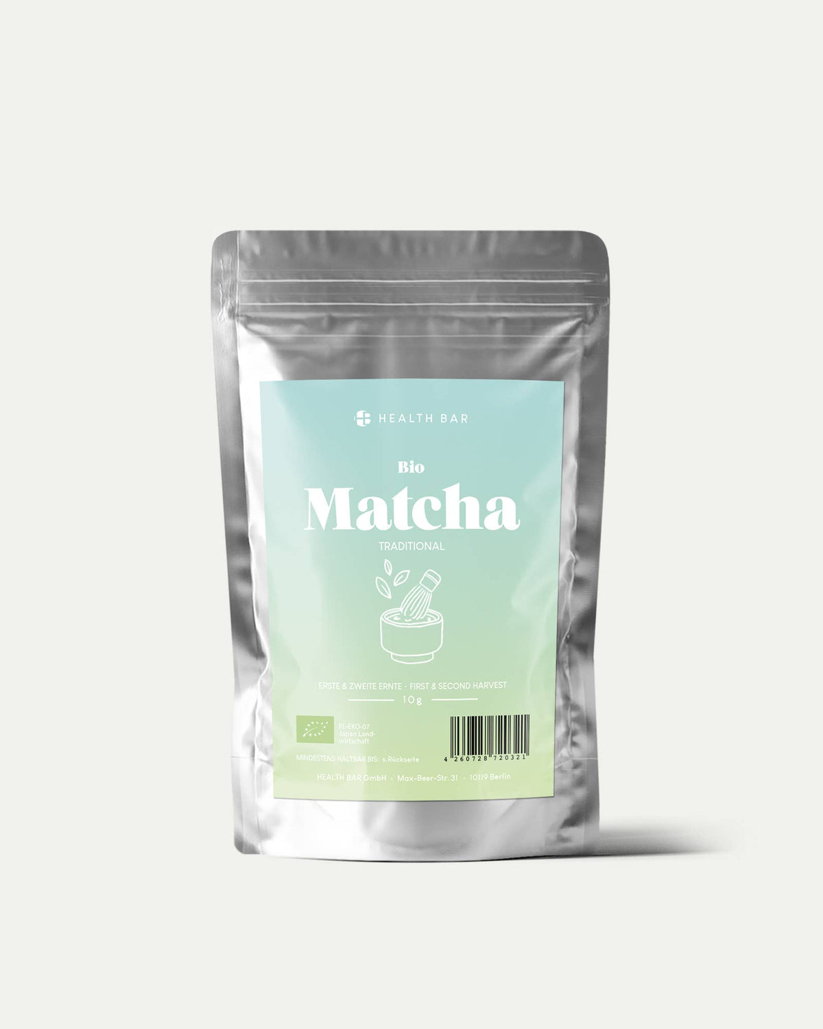 Tradisjonell Økologisk Matcha te 10g