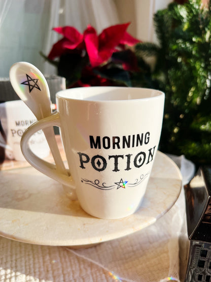 Morning Potion Kopp med skje (300 ml)