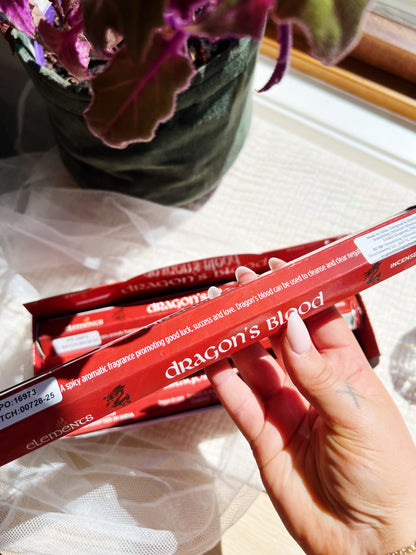 Elements Dragon's Blood røkelsespinner