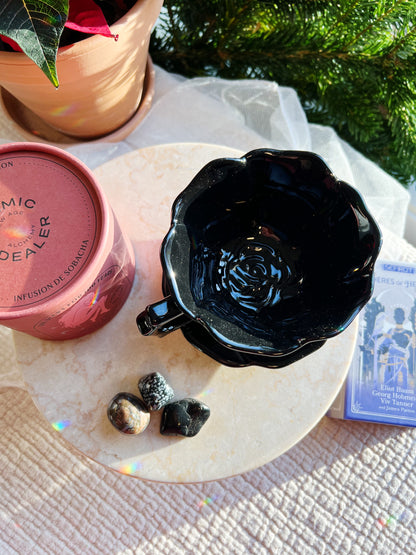 Black Rose Tekopp med skål