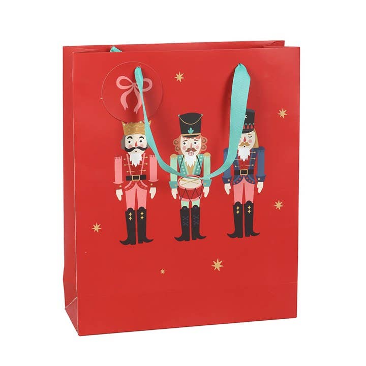 Rød Gavepose – Nutcracker (34 cm)