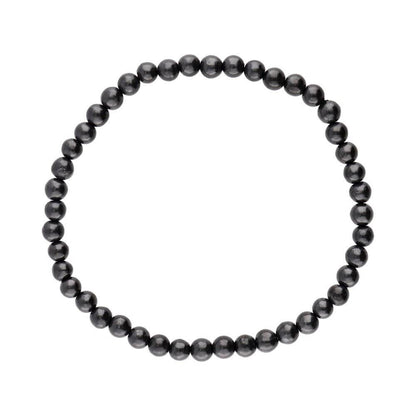 Shungitt Krystall Armbånd - 4mm