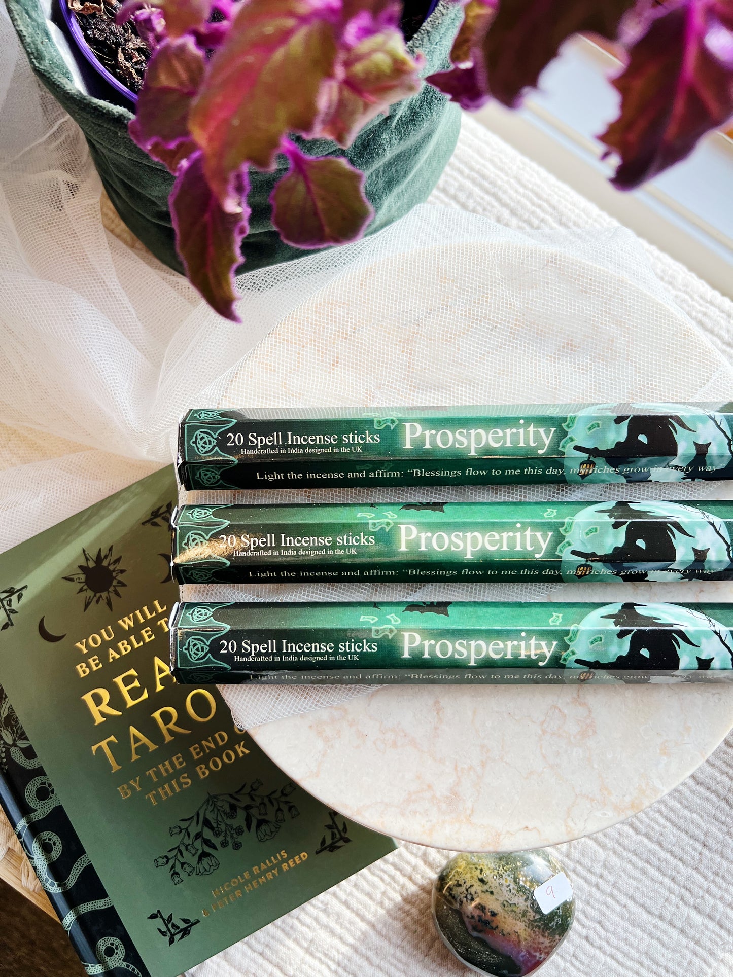 Prosperity Spell Røkelse – Jasmin Duft