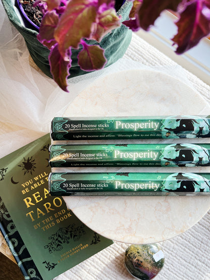 Prosperity Spell Røkelse – Jasmin Duft