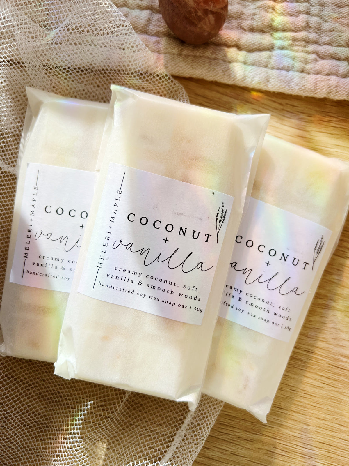 Coconut & Vanilla Snap Bar Wax Melt