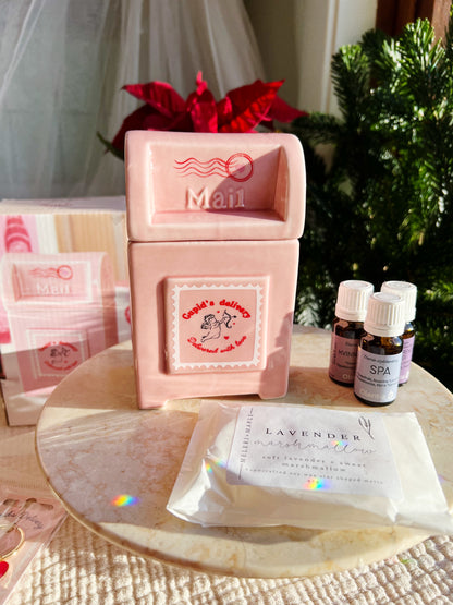 Cupid's Delivery Postbox Olje/Wax melt Brenner