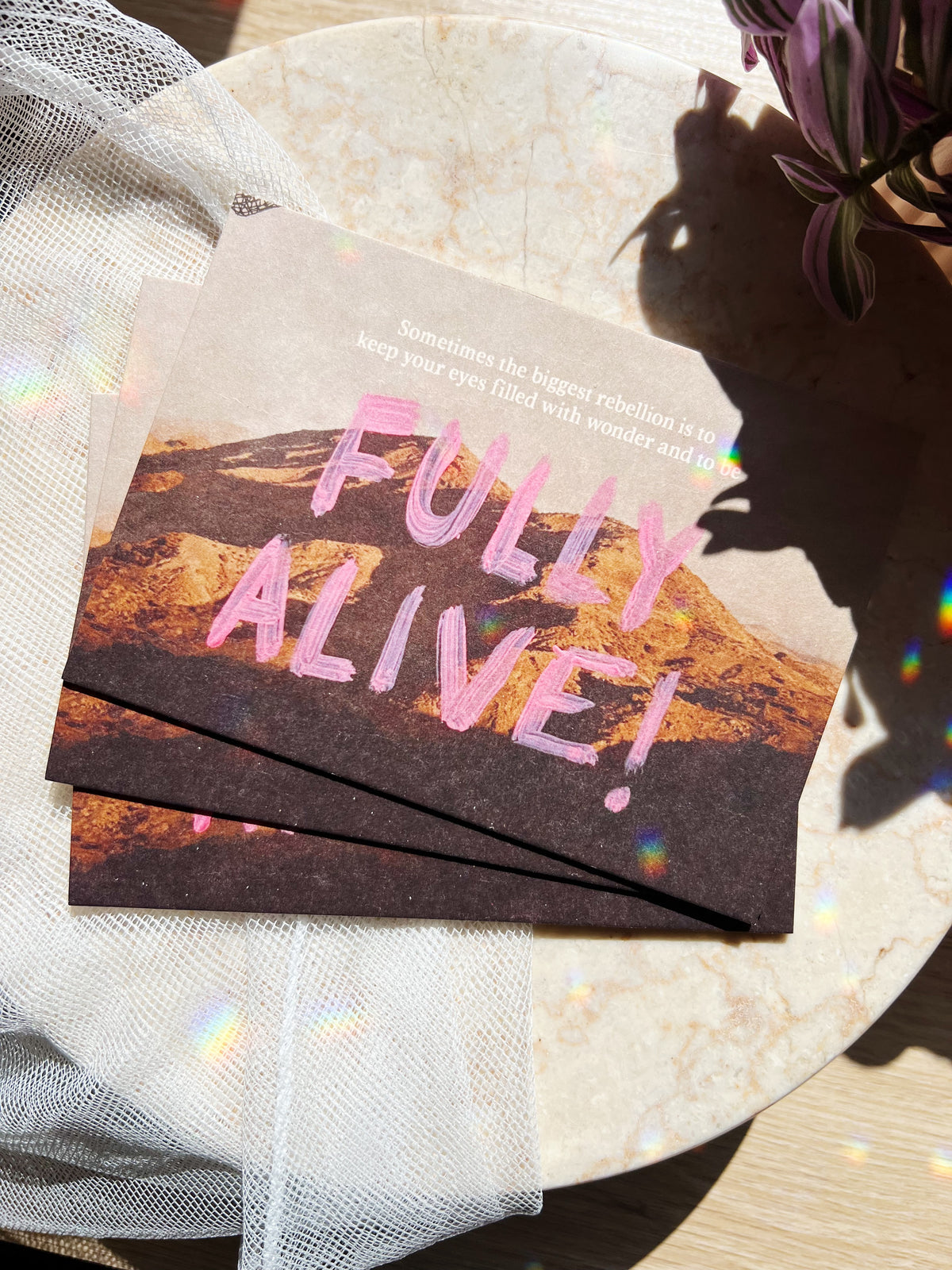 To Be Fully Alive - Postkort