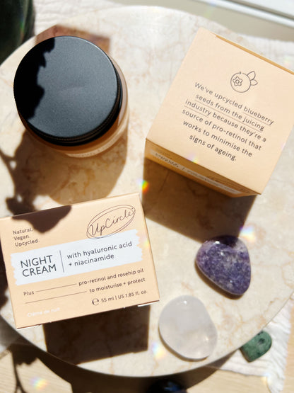 Night Cream med Hyaluronic Acid & Niacinamide