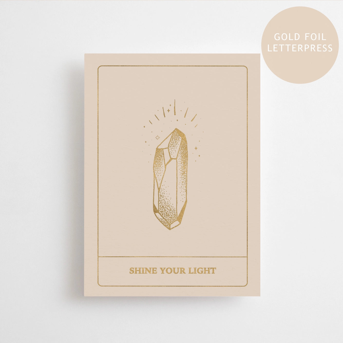 Shine Your Light Postkort