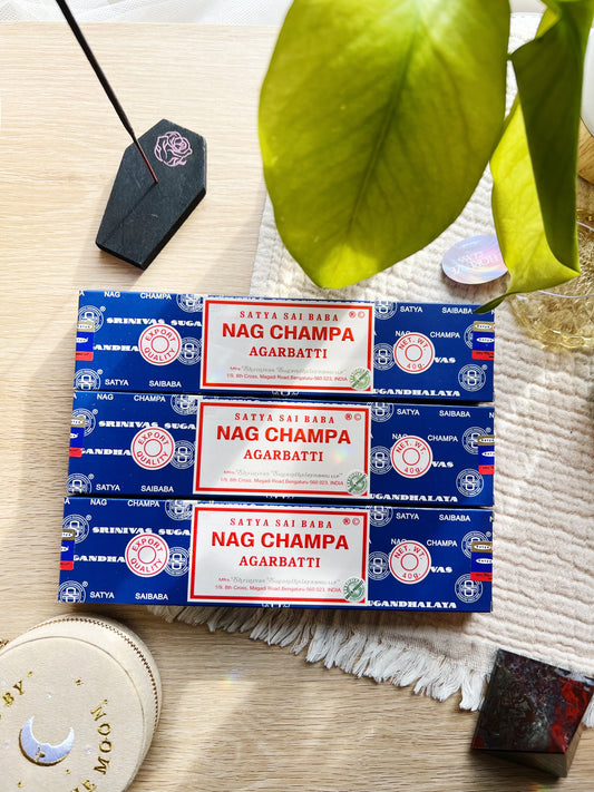 40g Nag champa Røkelsepinner