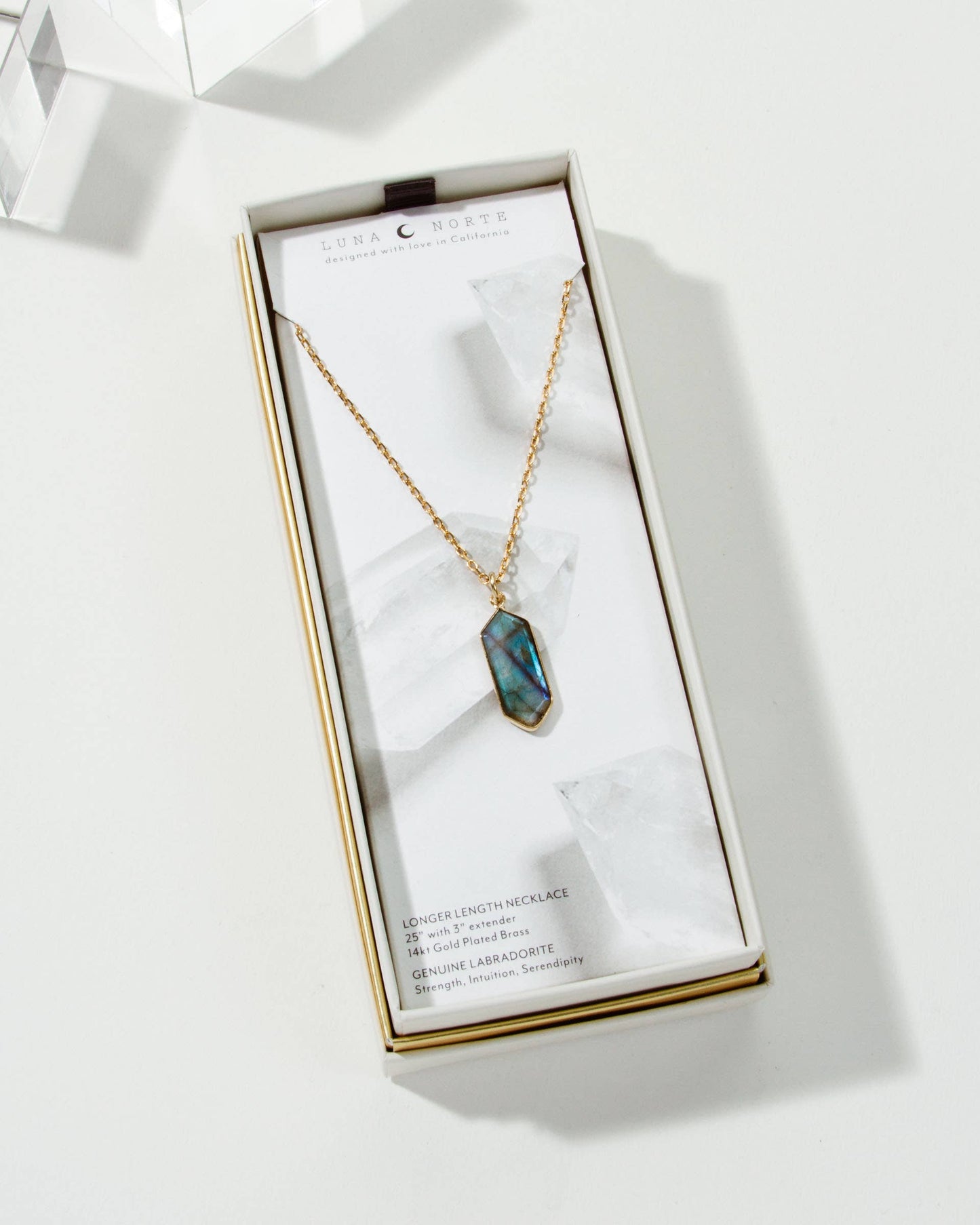 Intuition Long Halskjede - Labradorite