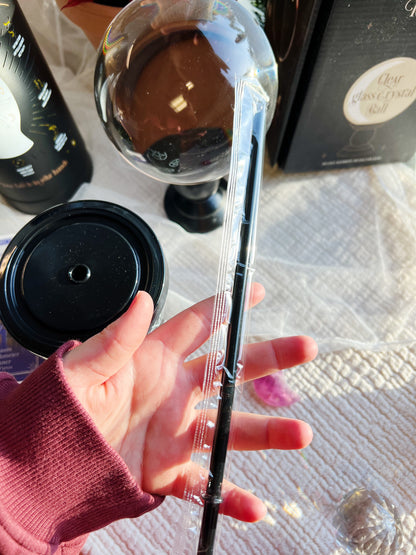 Gothic Pentagram Tumbler med sugerør