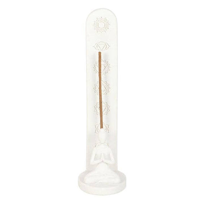Chakra og Yogapose Røkelsespinneholder
