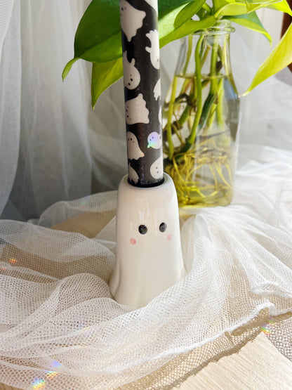 Sweet Halloween Ghost Lysholder Og Lys