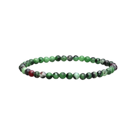Ruby Zoisite Armbånd 4mm
