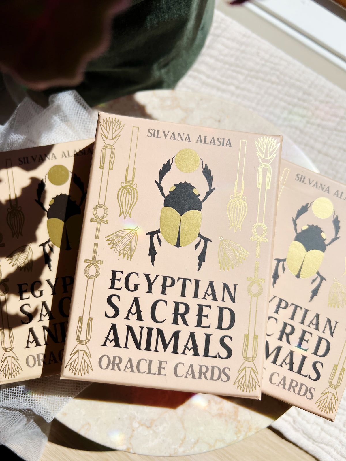Egyptian Sacred Animals Orakelkort
