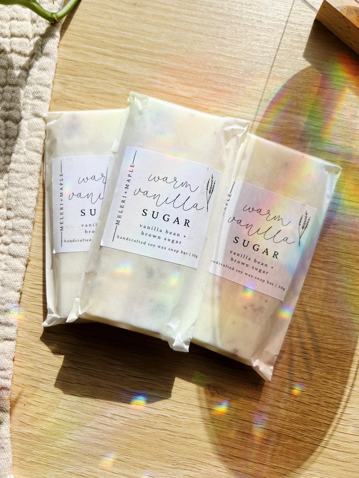 Warm Vanilla Sugar Snap Bar Wax Melt